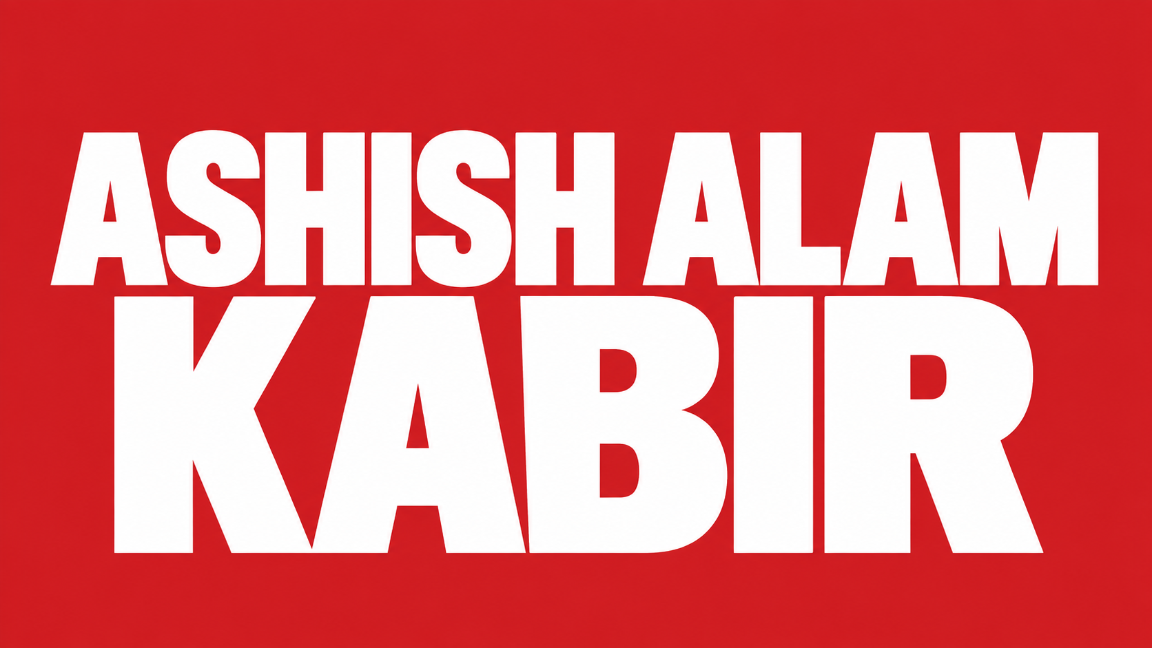 Ashish Alam Kabir
